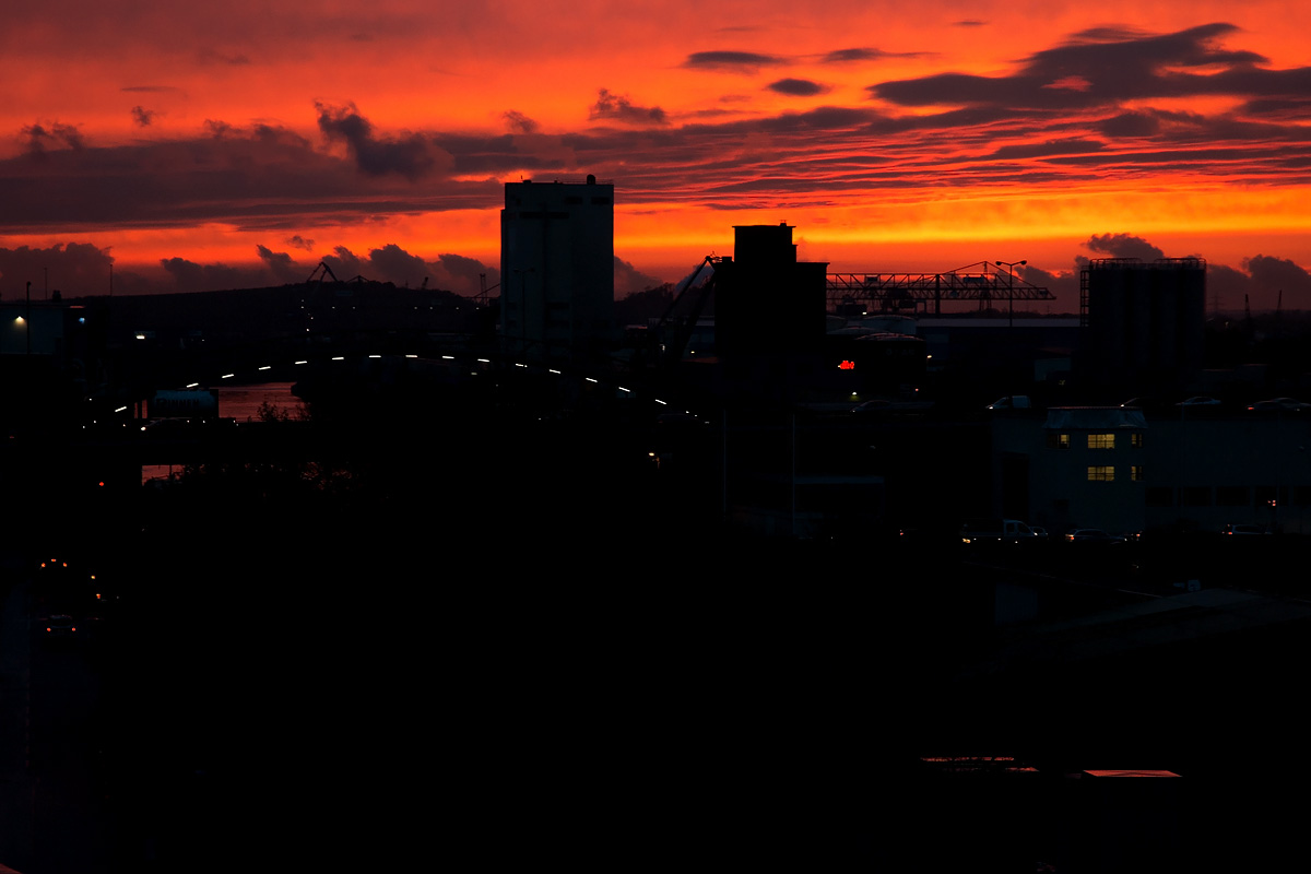 Sonnenuntergang im Ruhrpott