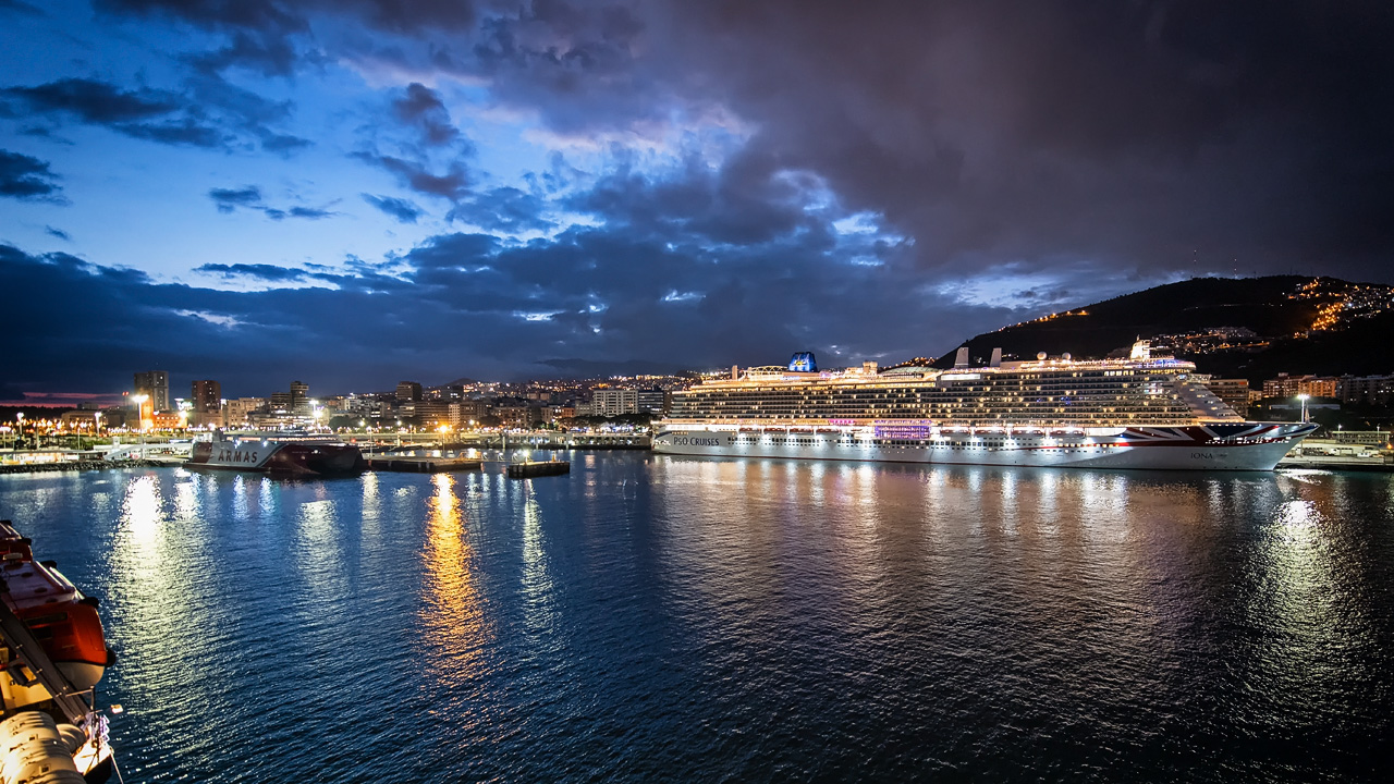 Der Hafen von Santa Cruz de Tenerife