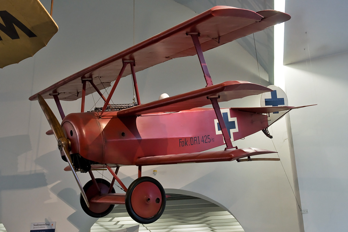 Fokker Dr.I (der rote Baron)