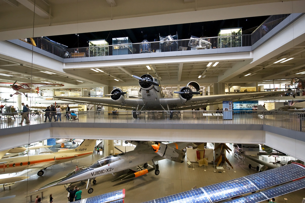 Luftfahrtausstellung Deutsches Museum Muenchen