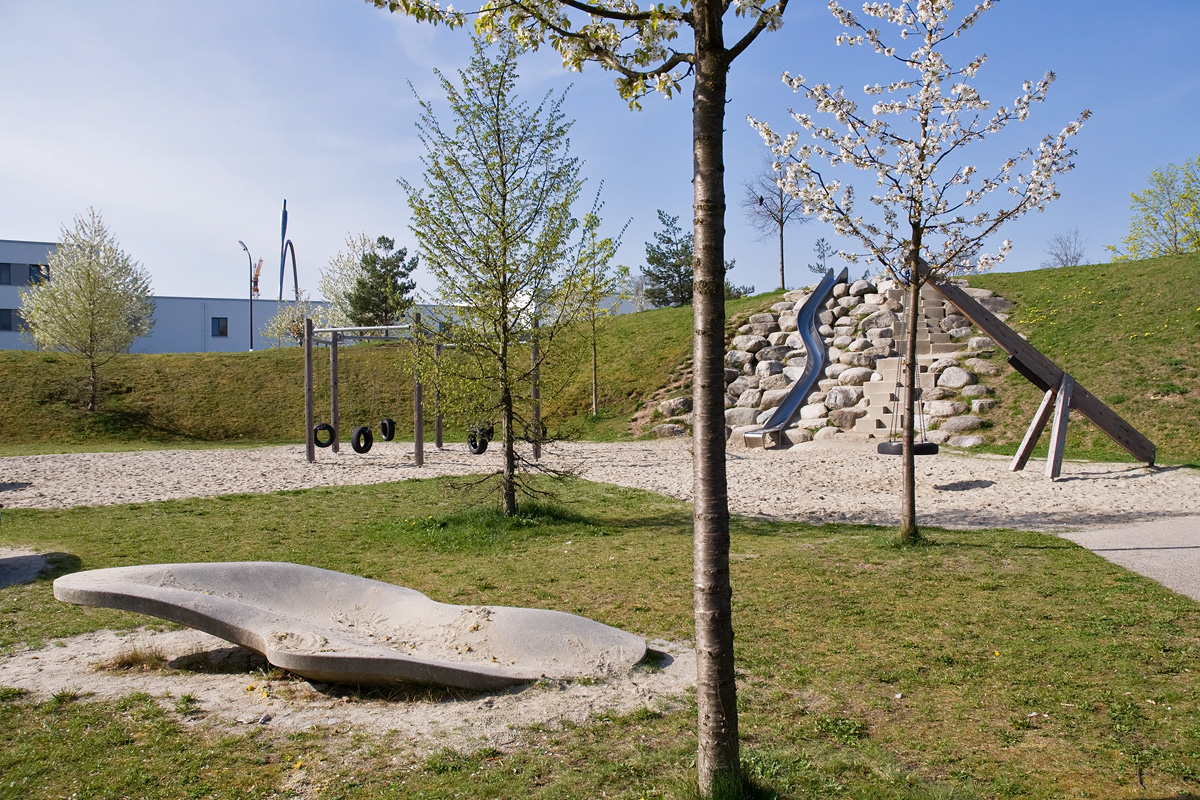 Spielplatz der Siedlung