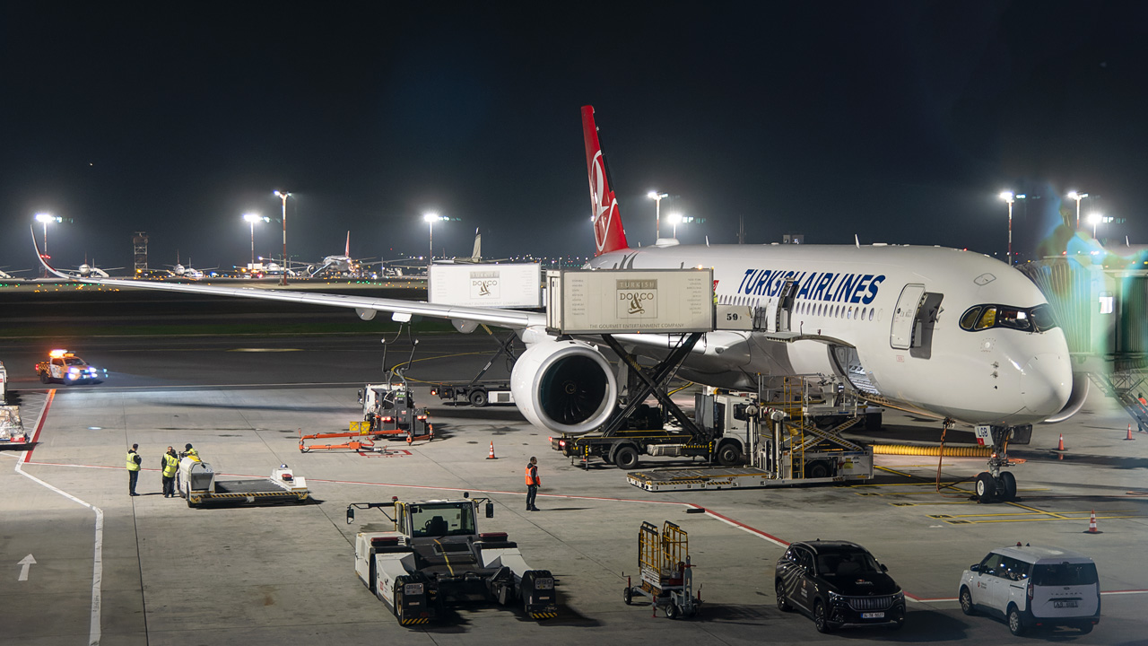 TC-LGB Turkish Airlines Airbus A350-900