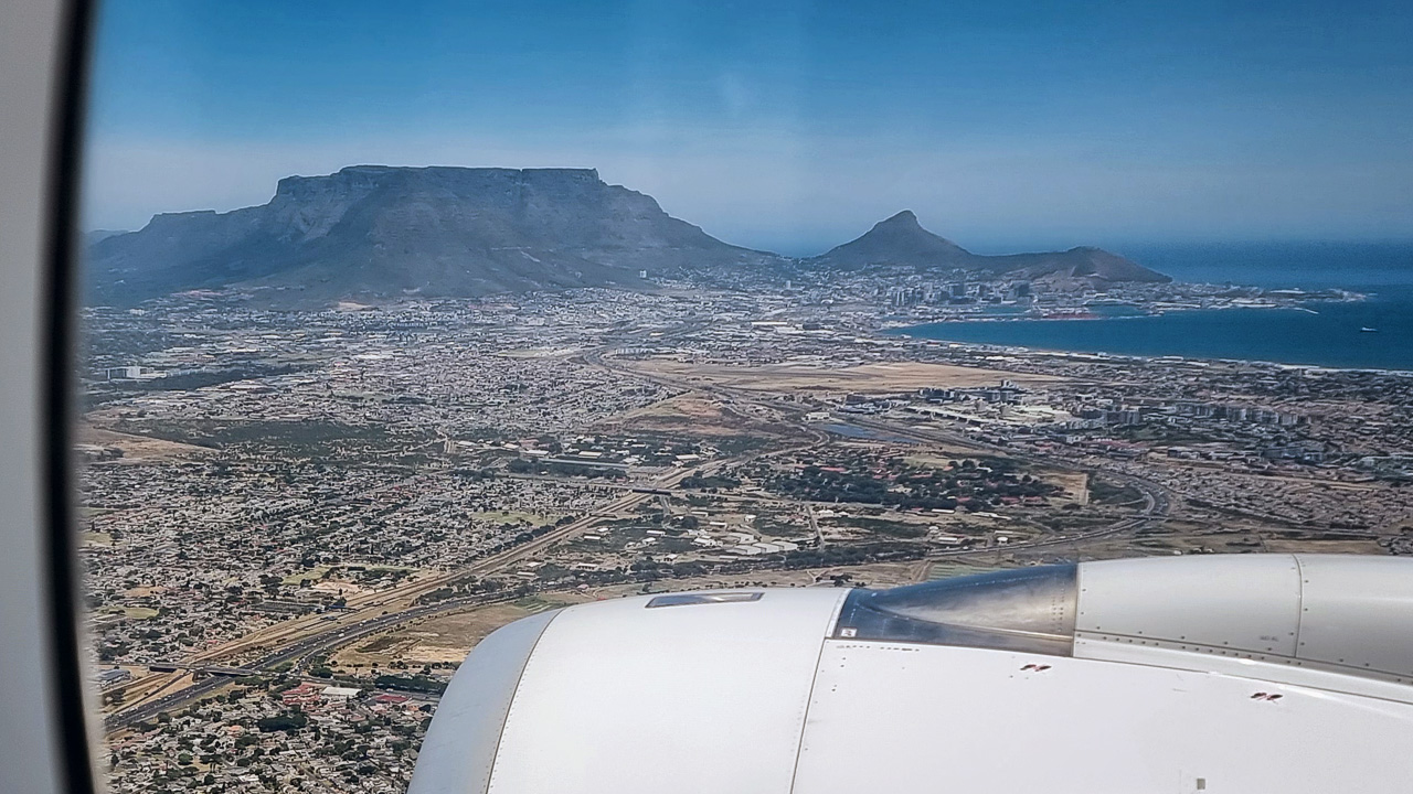 Blick auf den Tafelberg