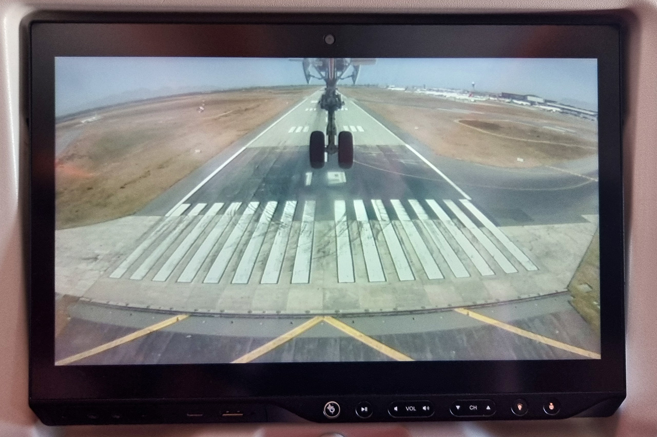 Anflug auf die Runway 19 von CPT