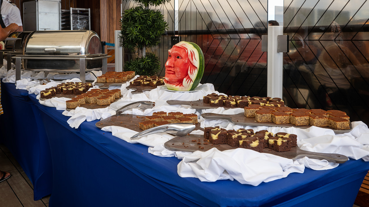 Offiziersgrillen an der Au&szlig;enalster