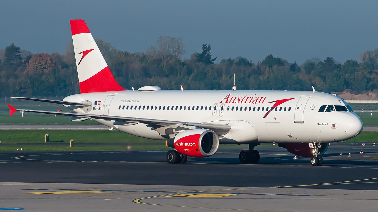 OE-LBI Austrian Airlines Airbus A320-200