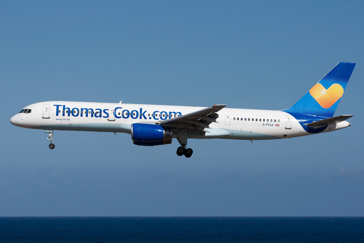 G-FCLK Thomas Cook Boeing 757-200