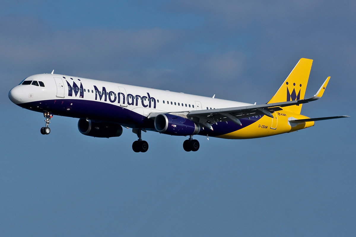 G-ZBAM Monarch Airbus A321-200/S