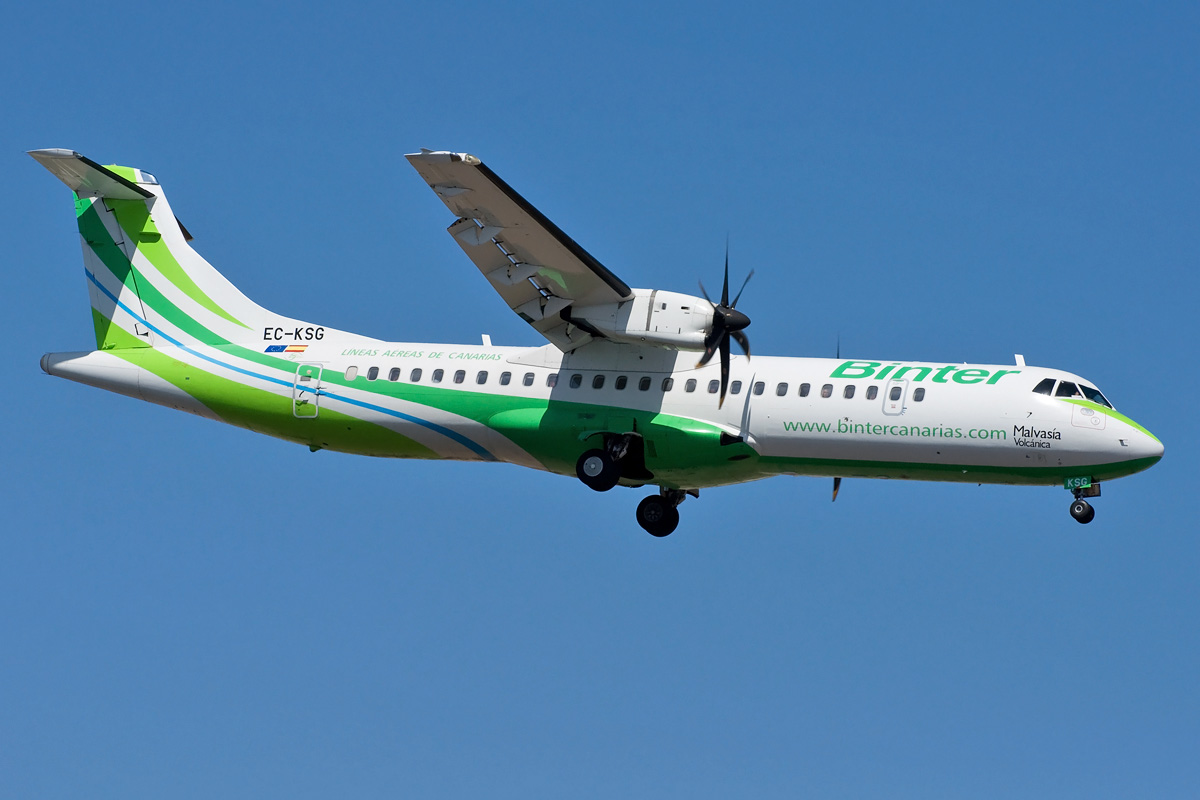 EC-KSG Binter Aerospatiale ATR-72-200