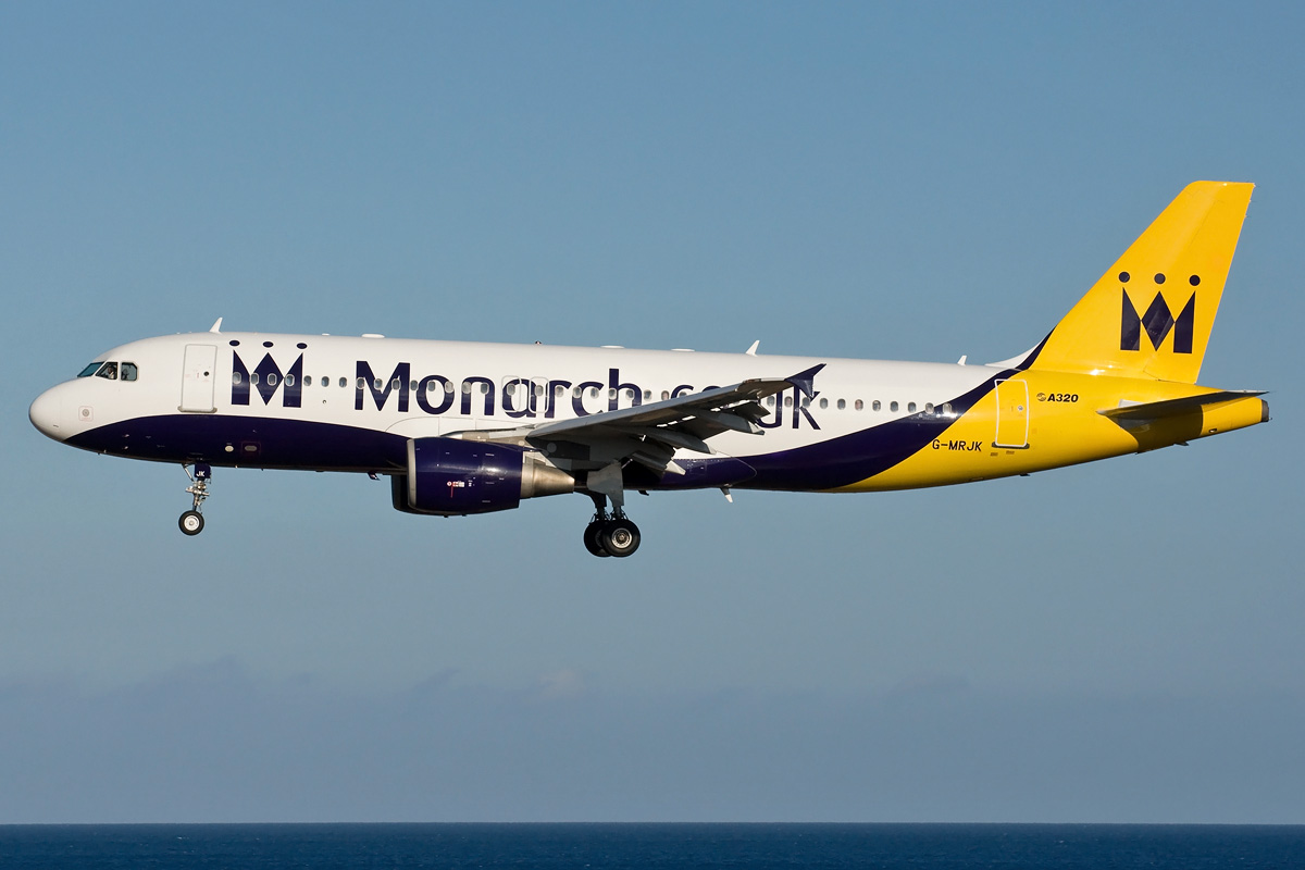 G-MRJK Monarch Airbus A320-200