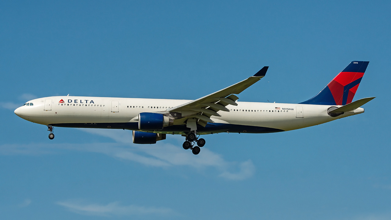 N815NW Delta Airlines Airbus A330-300