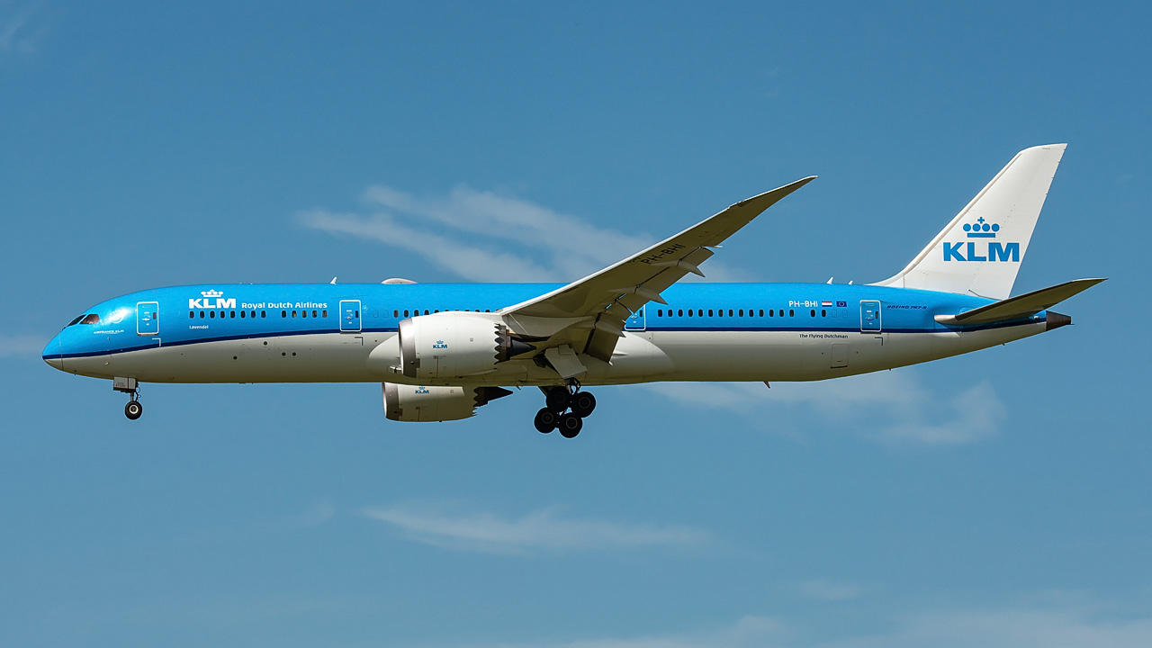 PH-BHI KLM Royal Dutch Airlines Boeing 787-9