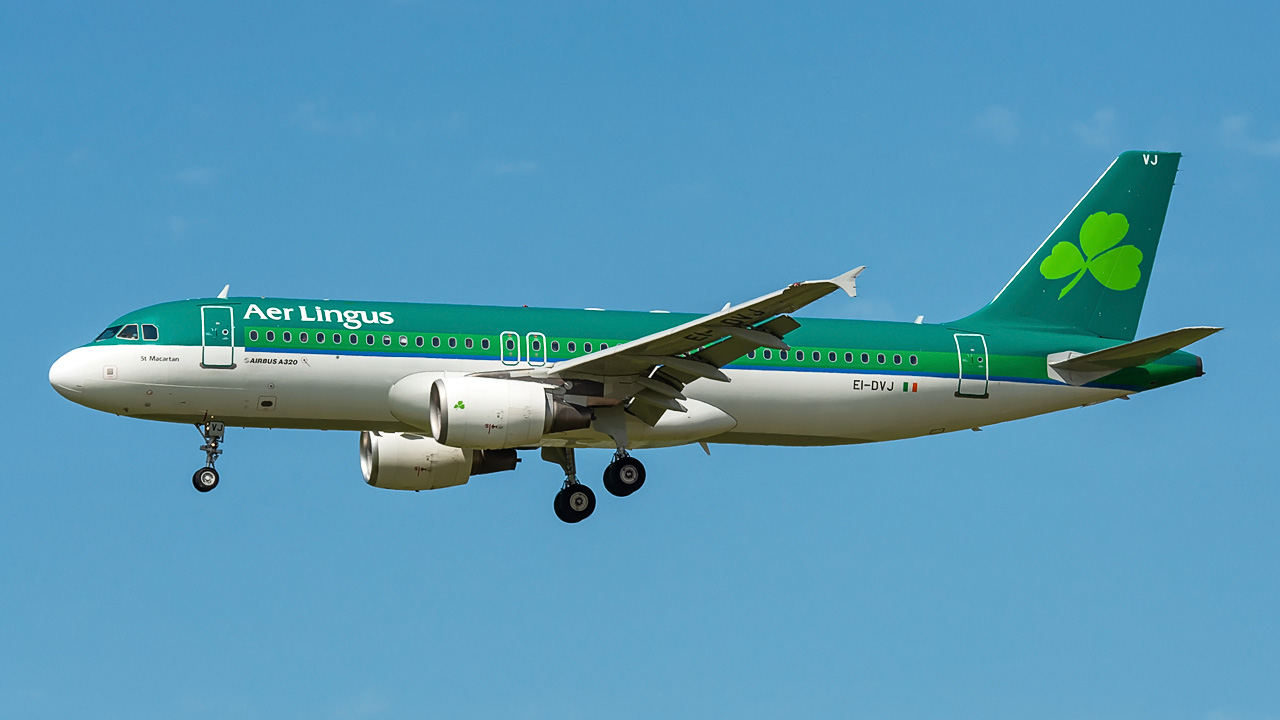 EI-DVJ Aer Lingus Airbus A320-200