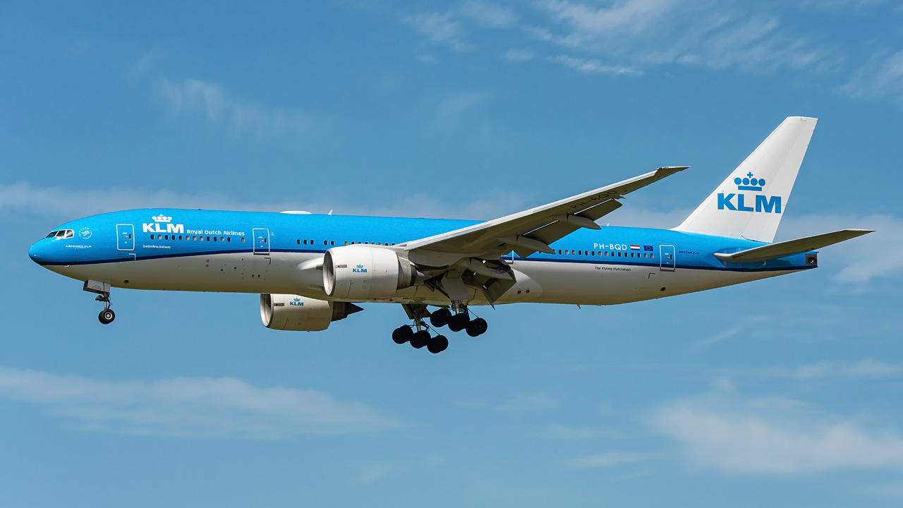 PH-BQD KLM Royal Dutch Airlines Boeing 777-200(ER)