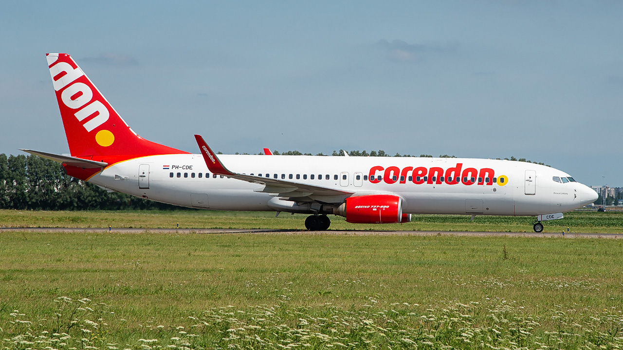 PH-CDE Corendon Dutch Airlines Boeing 737-800