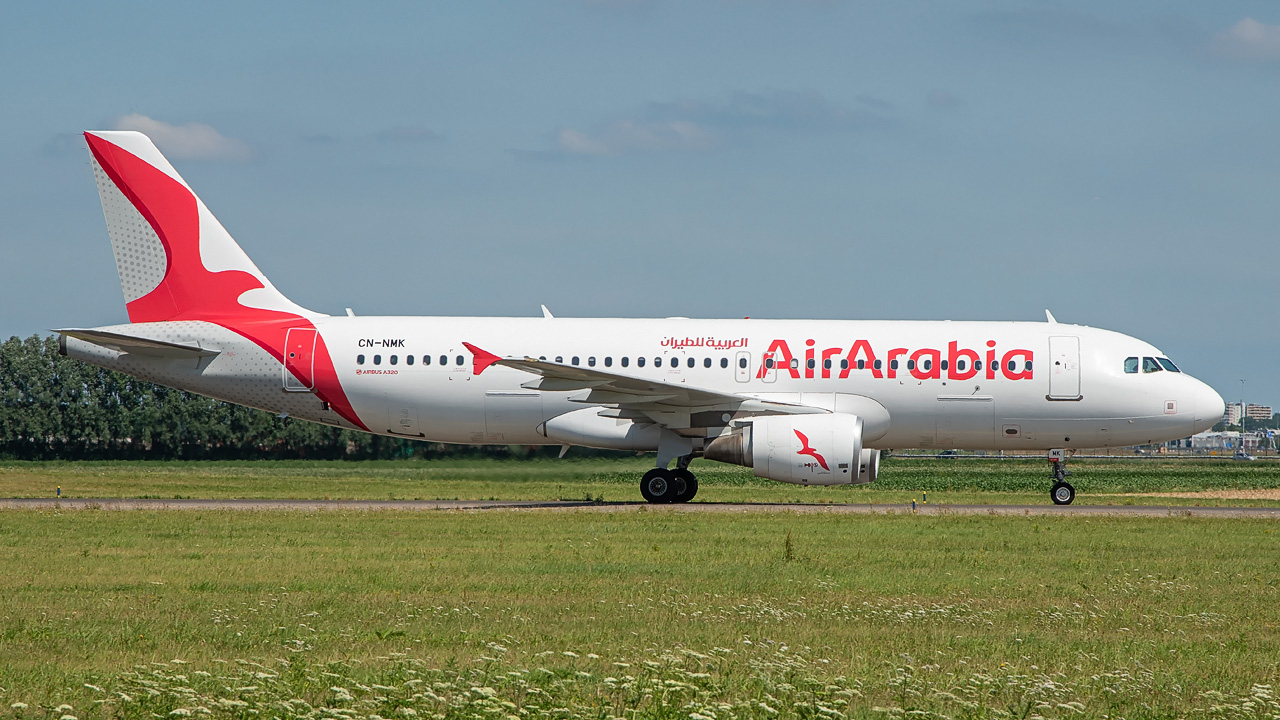 CN-NMK Air Arabia Maroc Airbus A320-200