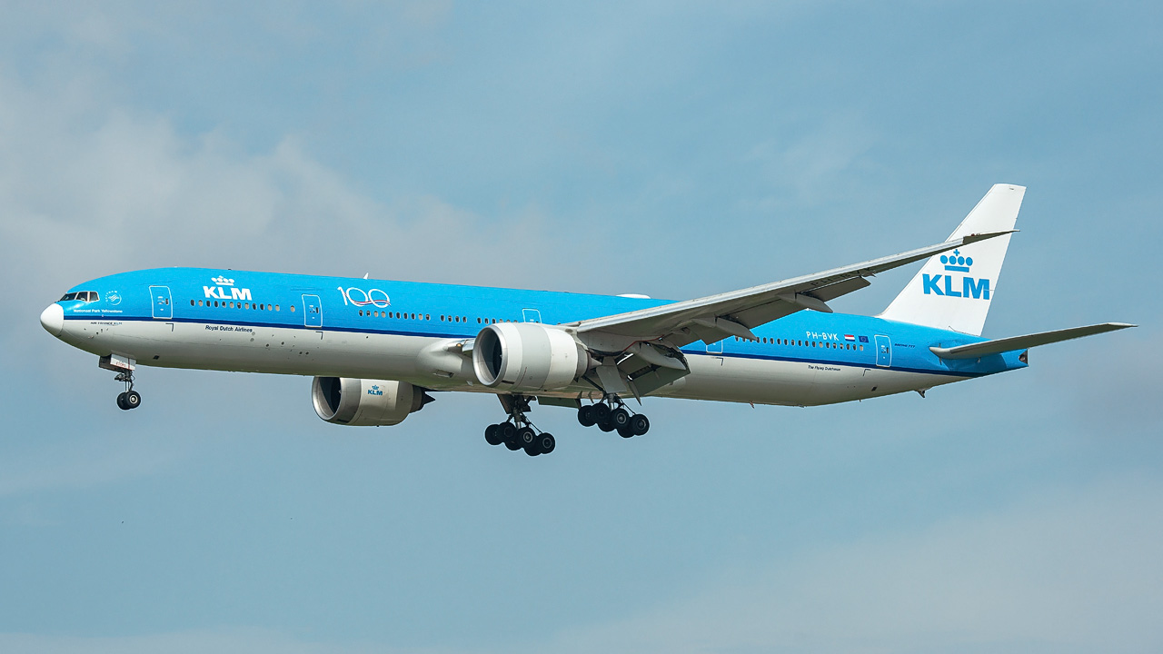 PH-BVK KLM Royal Dutch Airlines Boeing 777-300(ER)