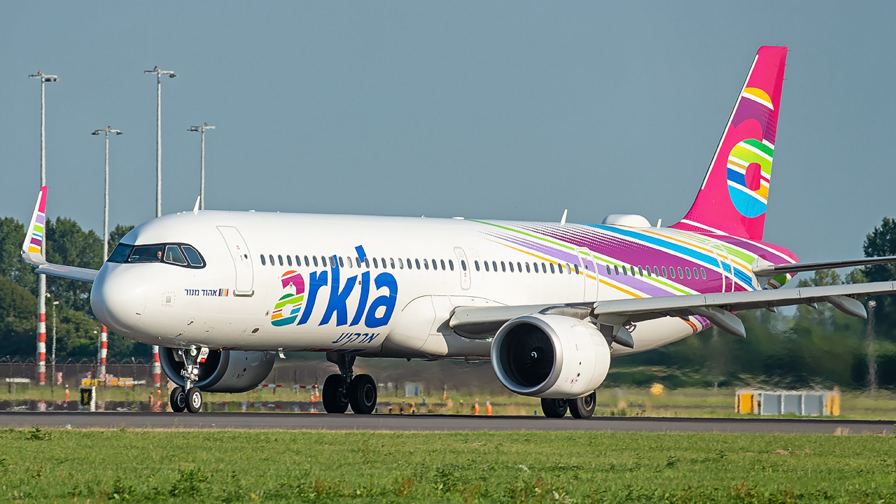 4X-AGH Arkia Israeli Airlines Airbus A321-200neo