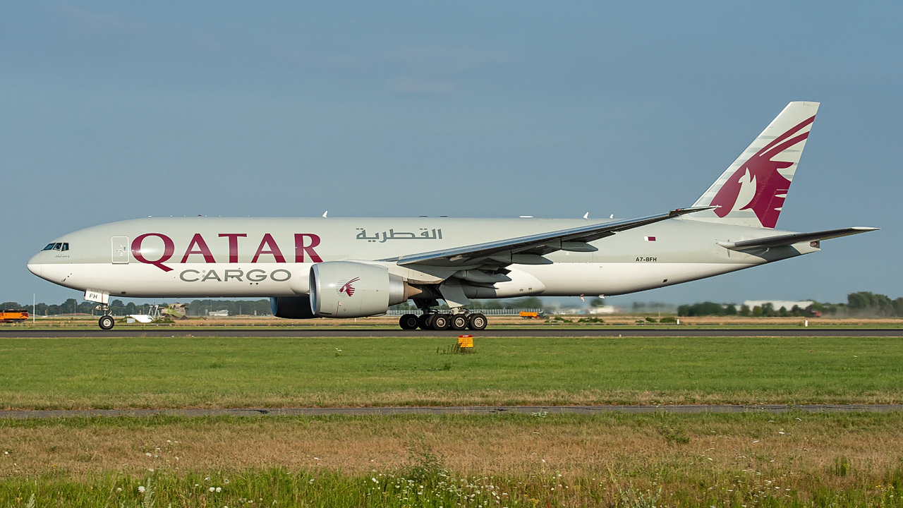 A7-BFH Qatar Airways Cargo Boeing 777F