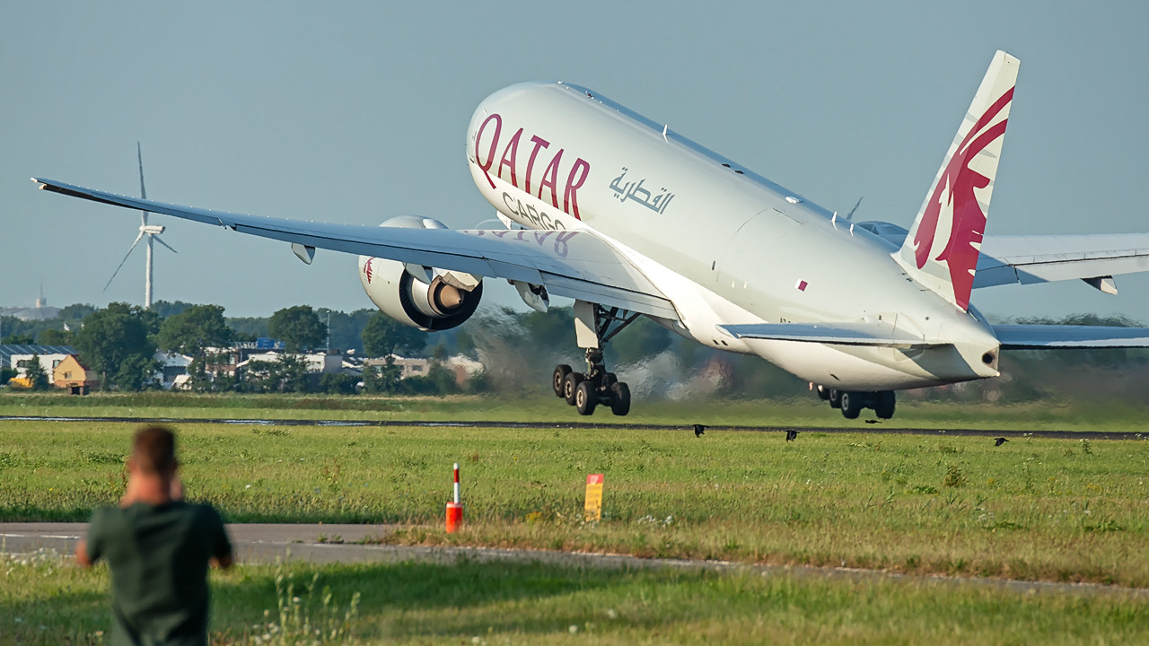 A7-BFH Qatar Airways Cargo Boeing 777F