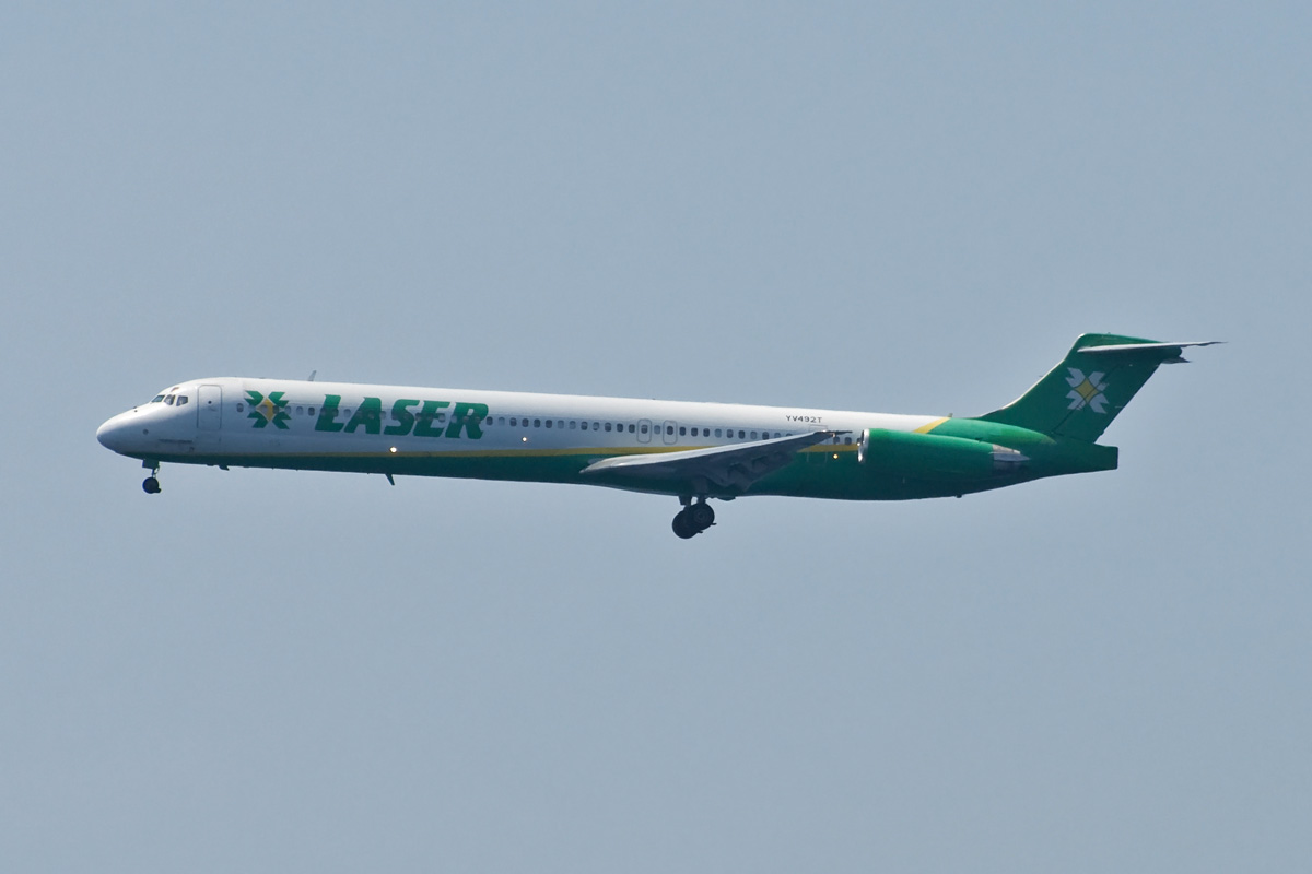 YV492T LASER McDonnel Douglas MD81