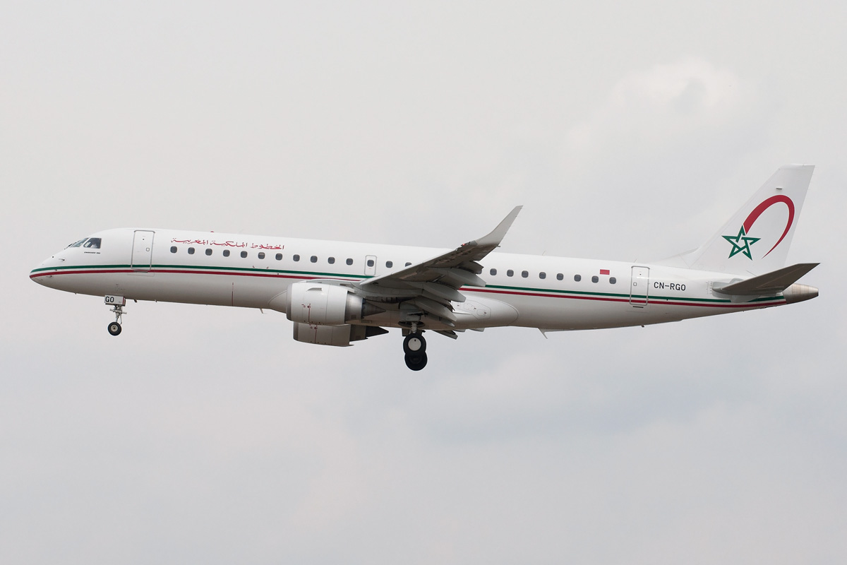 CN-RGO Royal Air Maroc (RAM) Embraer ERJ-190