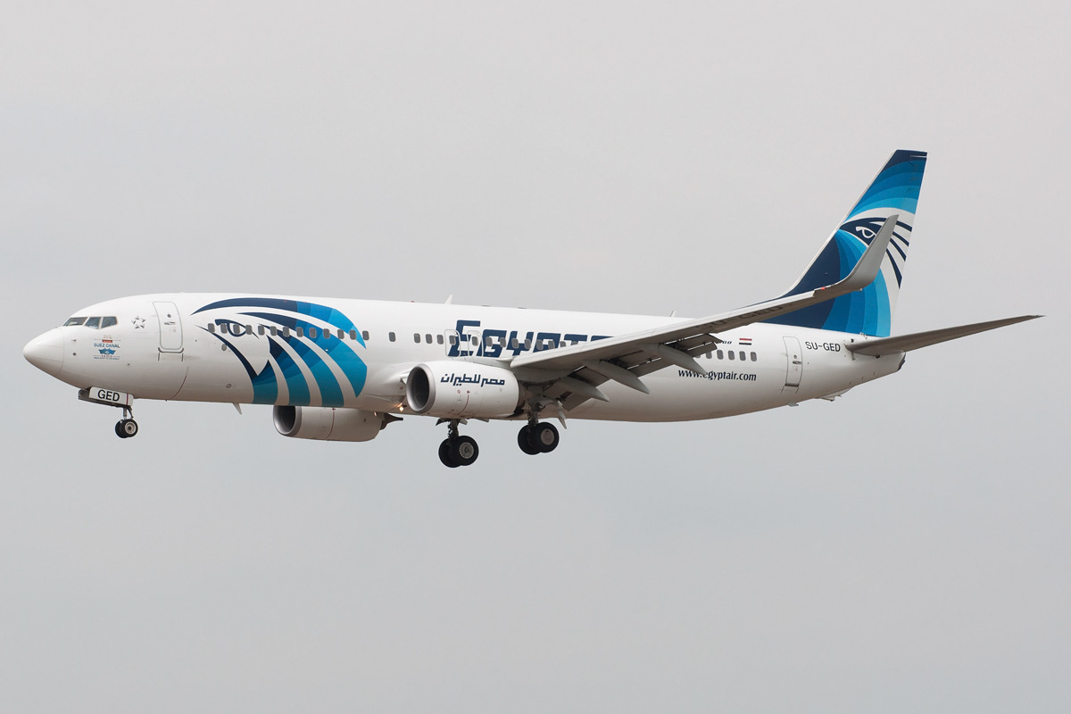 SU-GED EgyptAir Boeing 737-800