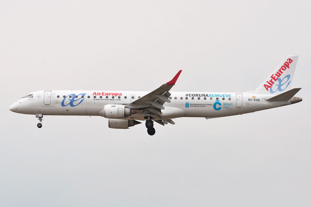 EC-KXD Air Europa Embraer ERJ-195LR
