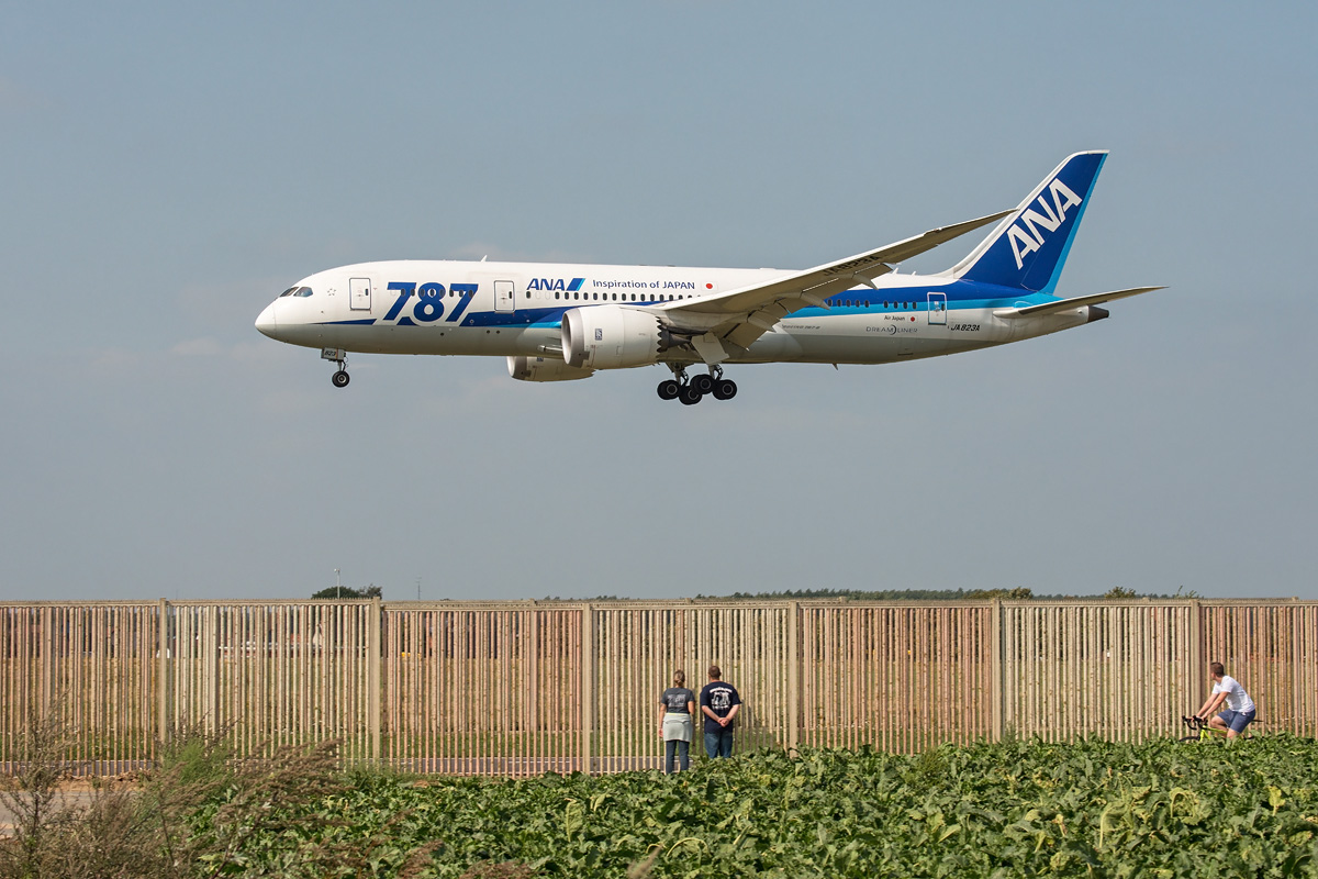 JA823A All Nippon Airways (ANA) Boeing 787-8 Dreamliner