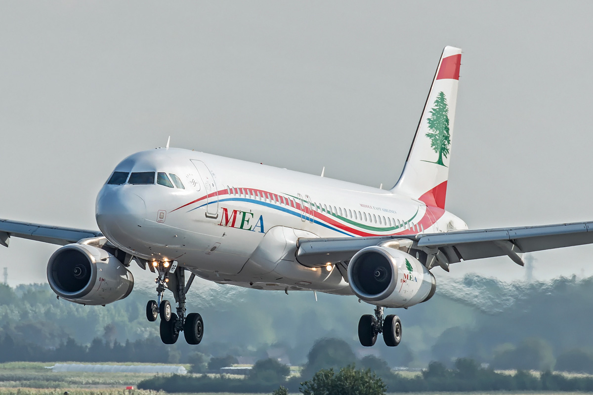 T7-MRF Middle East Airlines (MEA) Airbus A320-200/S