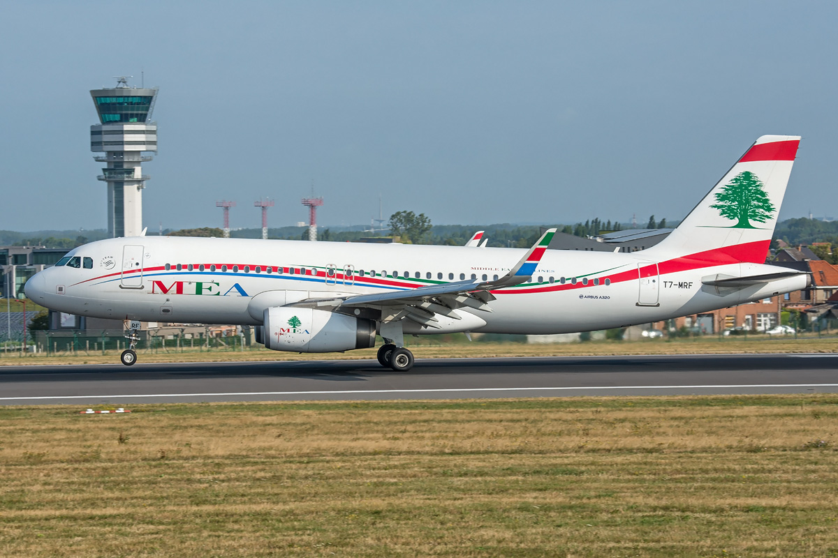 T7-MRF Middle East Airlines (MEA) Airbus A320-200/S