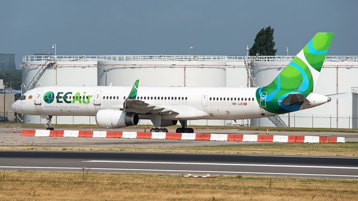 HB-JJE EC-Air - Equatorial Congo Airlines Boeing 757-200
