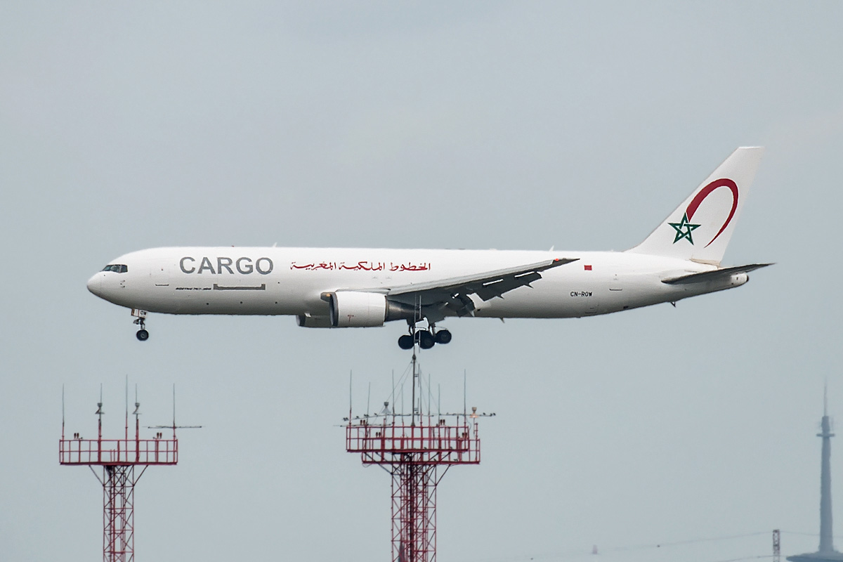 CN-ROW Royal Air Maroc Cargo Boeing 767-300(ER/BCF)