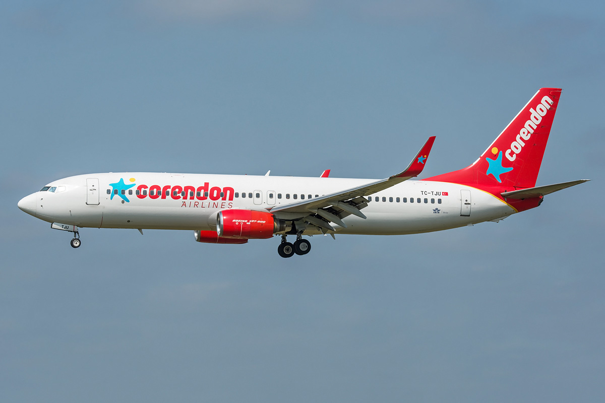 TC-TJU Corendon Airlines Boeing 737-800