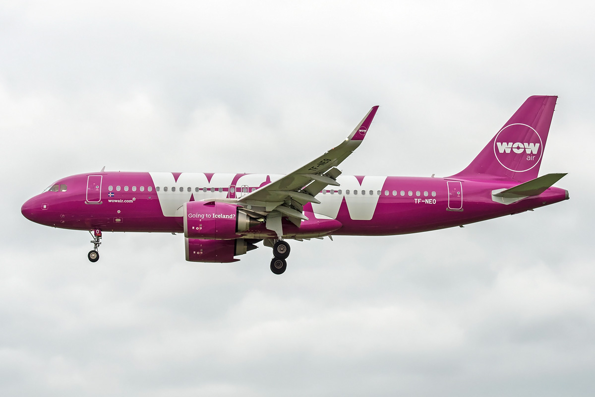 TF-NEO WOW Air Airbus A320-200neo