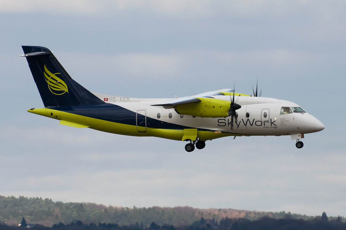HB-AER Sky Work Airlines Dornier DO-328