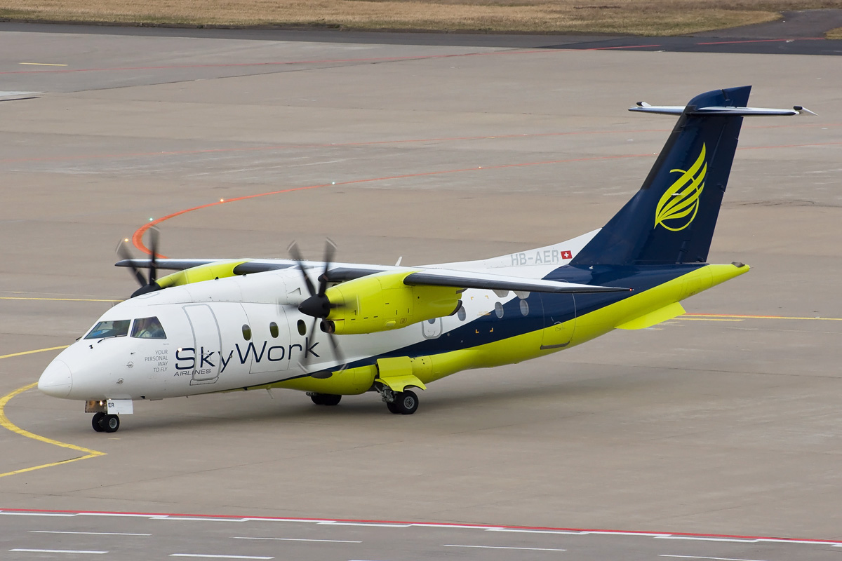 HB-AER Sky Work Airlines Dornier DO-328
