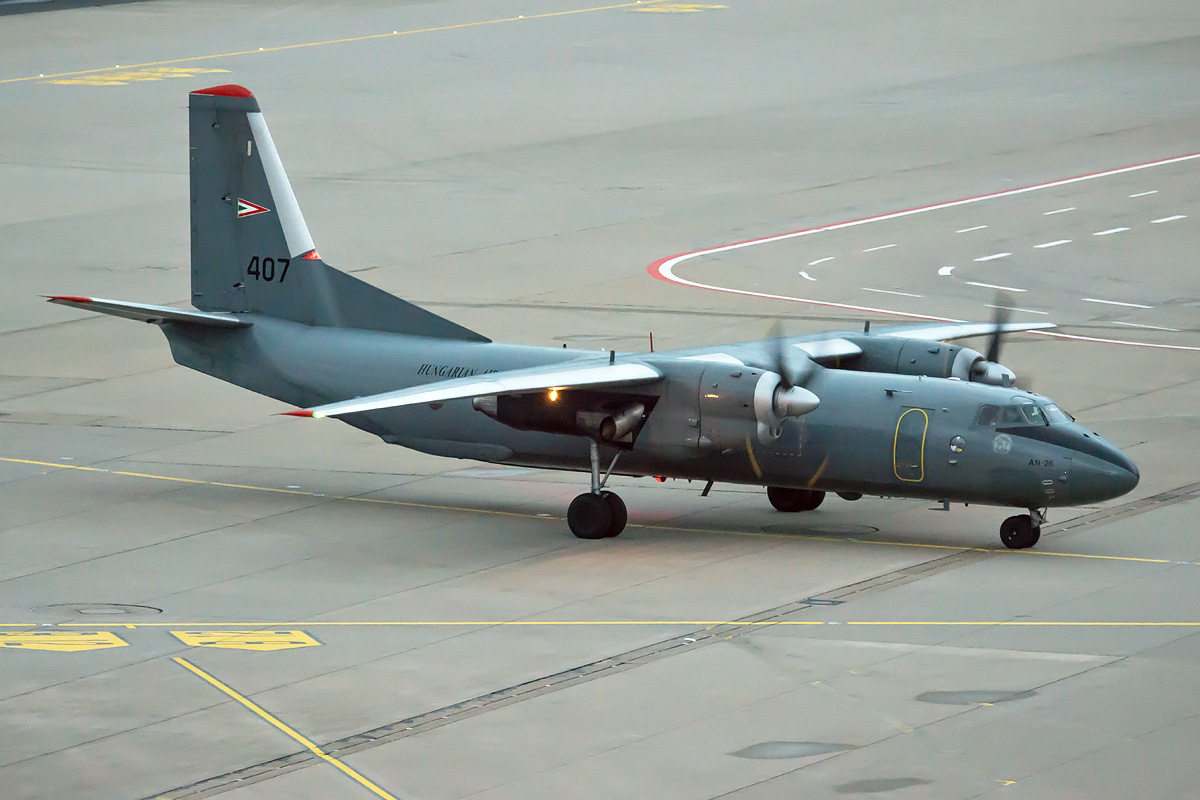 407 Hungary Airforce Antonov An-26