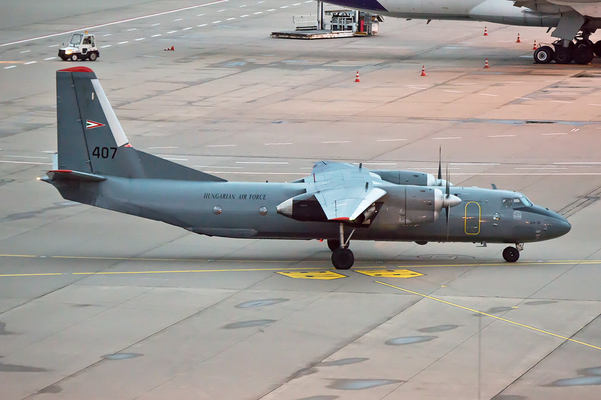 407 Hungary Airforce Antonov An-26