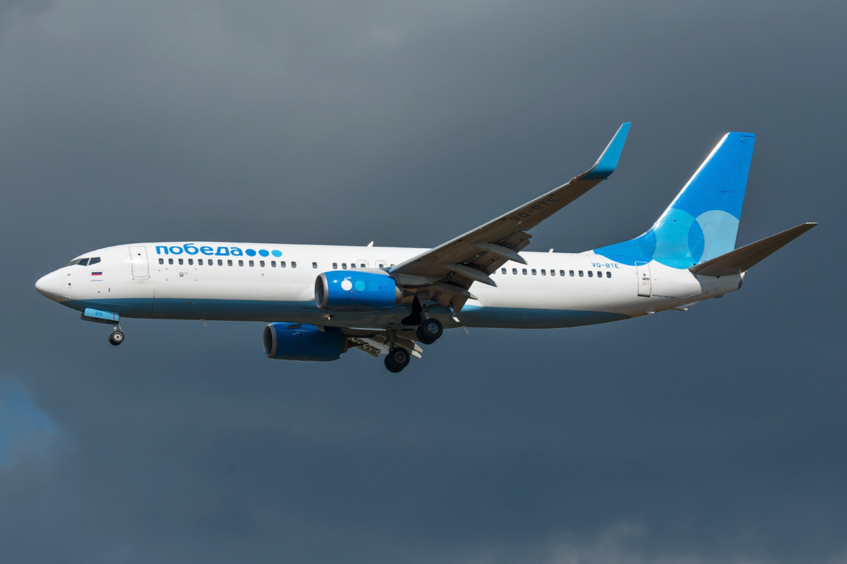 VQ-BTE Pobeda Boeing 737-800