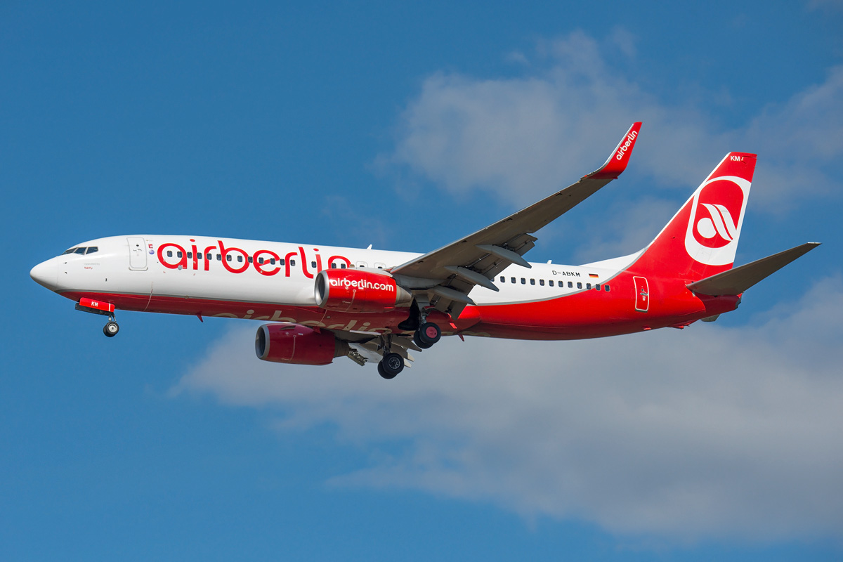 D-ABKM Air Berlin Boeing 737-800