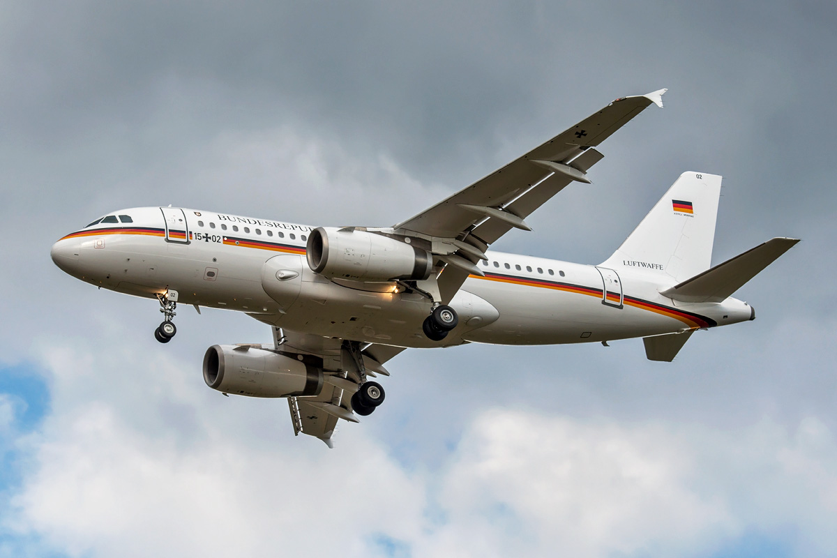 15+02 German Airforce Airbus A319-100X(CJ)