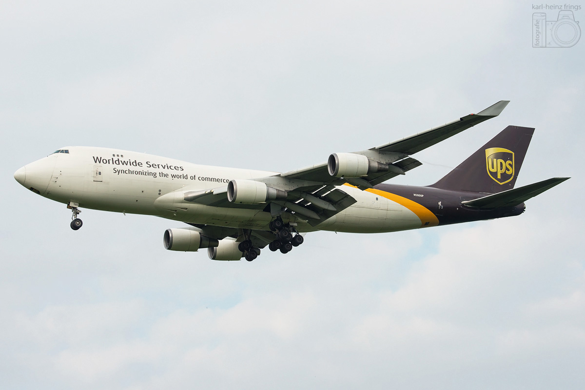 N580UP United Parcel Service (UPS) Boeing 747-400F