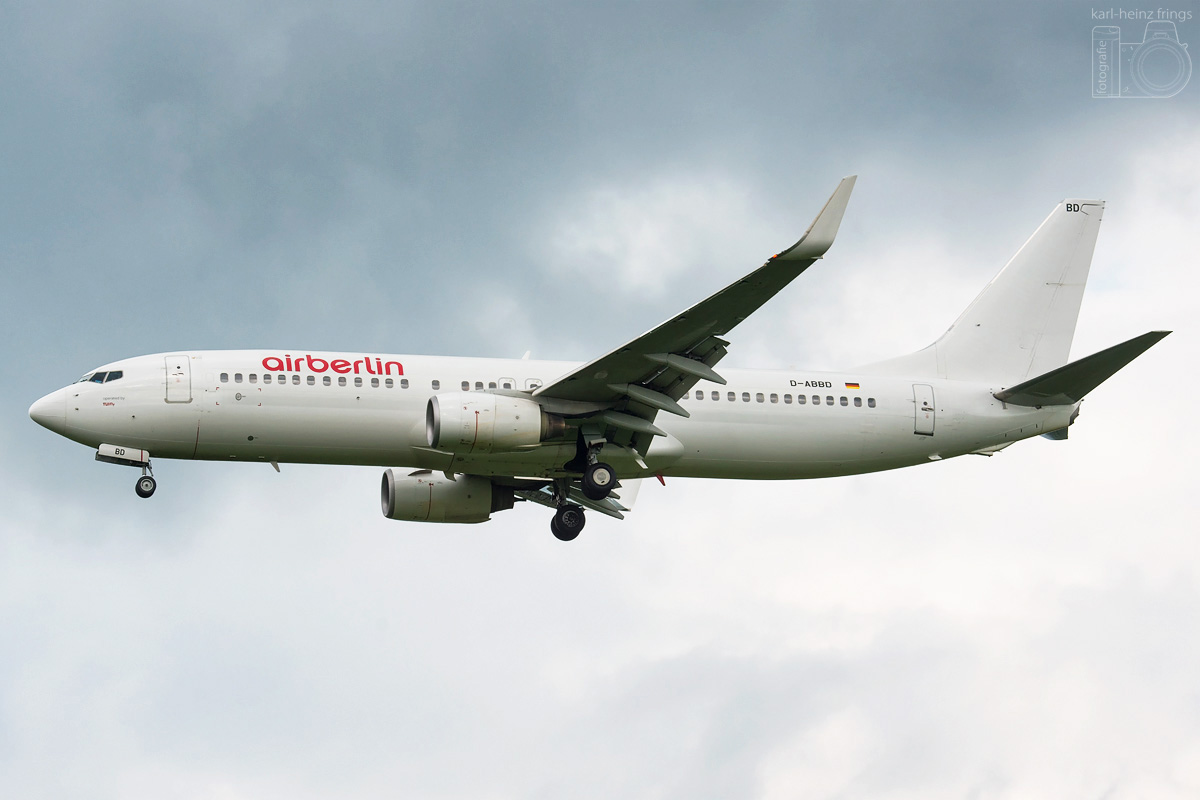 D-ABBD Air Berlin Boeing 737-800