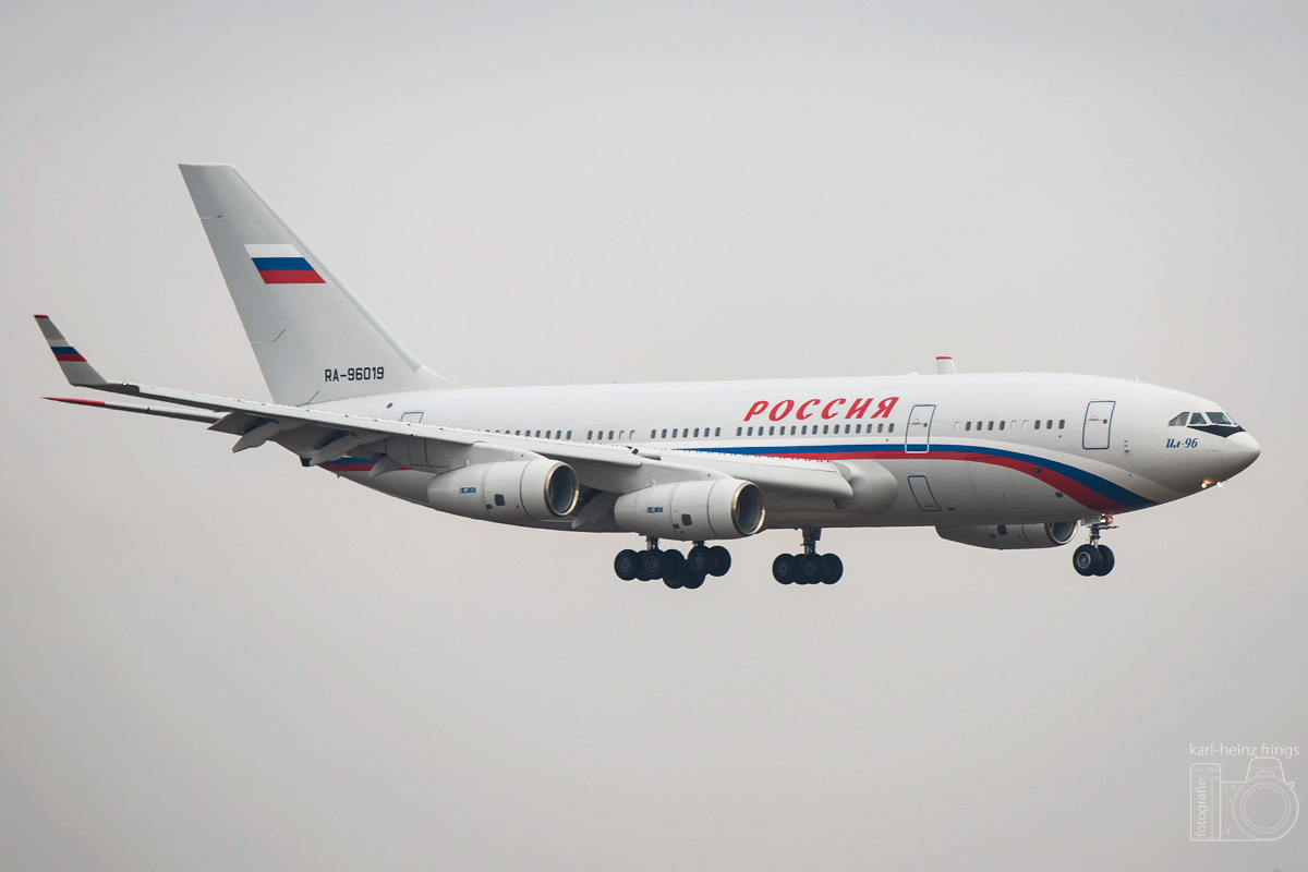 RA-96019 Russian State Transport Ilyushin Il-96-300