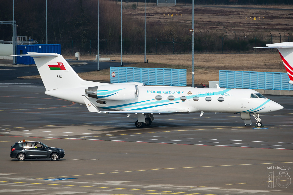558 Royal Air Force of Oman Gulfstream VI