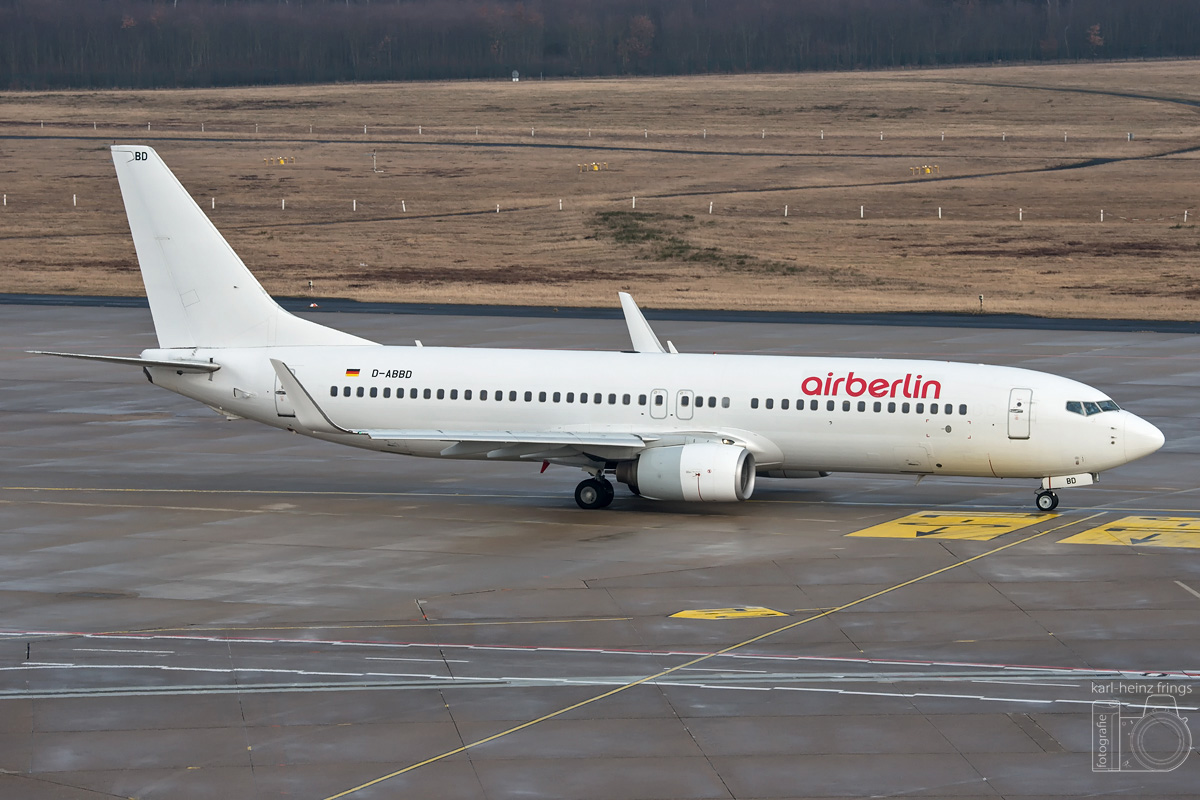 D-ABBD Air Berlin Boeing 737-800