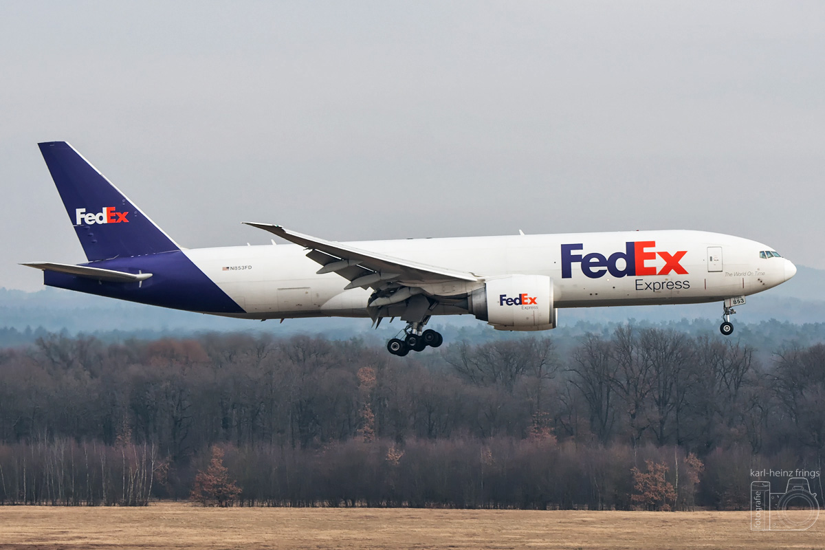 N853FD FedEx Boeing 777F