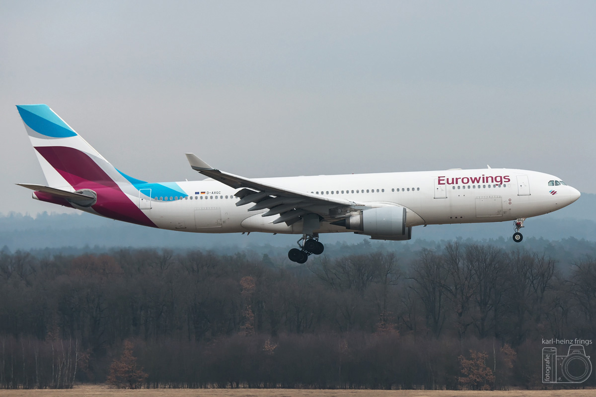 D-AXGC Eurowings Airbus A330-200