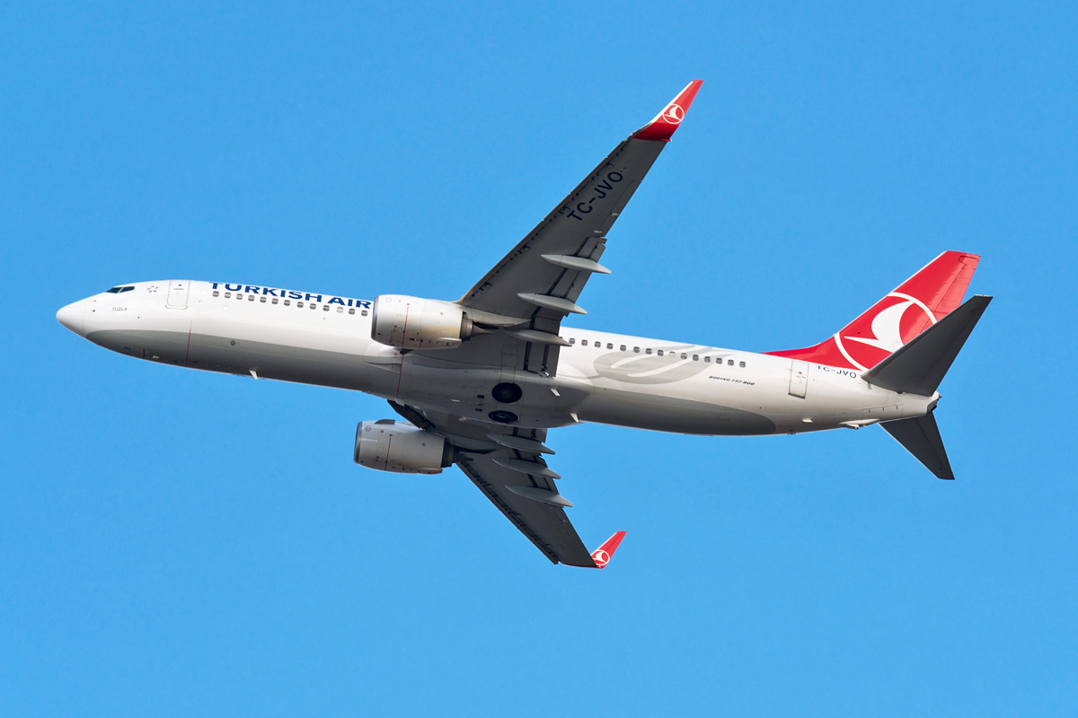 TC-JVO Turkish Airlines Boeing 737-800